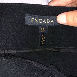 Escada Women’s Black Dress Pants (36)